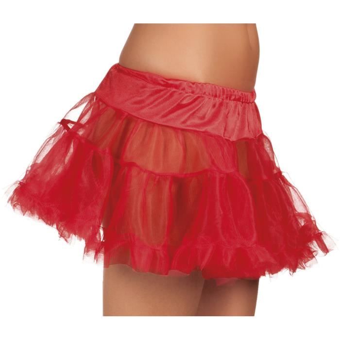 Mini Jupon Rouge BOLAND Femme Tulle rouge Taille 36 a 40 Cdiscount Jeux Jouets