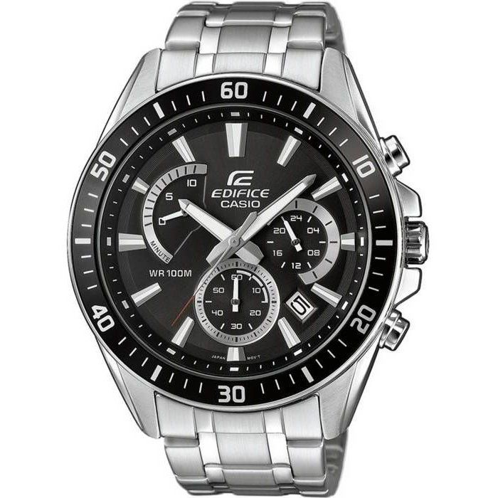 Montre Casio EFR-552D-1AVUEF Argenté Noir Quartz