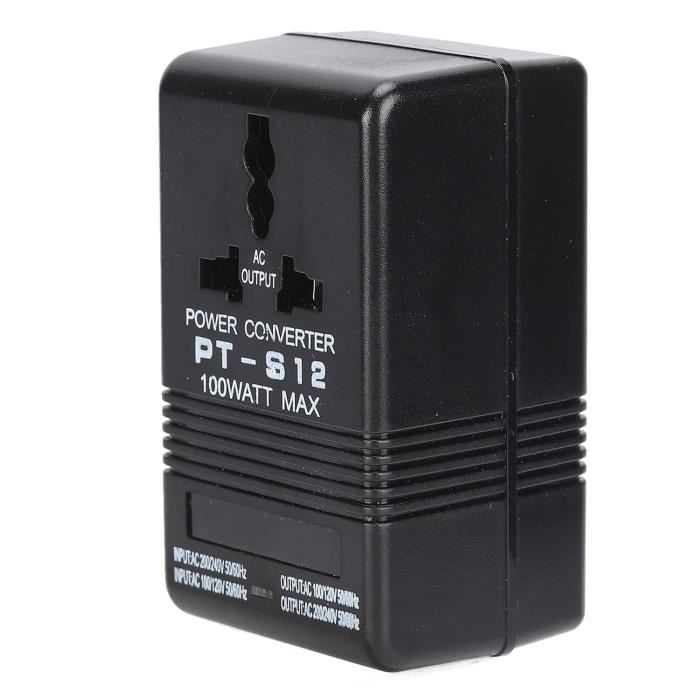 TRANSFORMATEUR DOUBLE TENSION efficace 120 W avec sortie 110V et 220V
