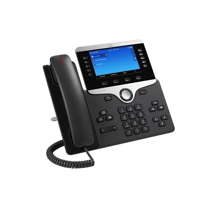 Téléphone VoIP CISCO 8841 - 800 x 480 pixels - 12,7 cm (5\