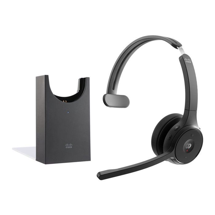 Cisco HS WL 721 BUNAS C écouteurcasque Sans fil Arceau BureauCentre d'appels Bluetooth Socle de chargement Neuf - vue 2