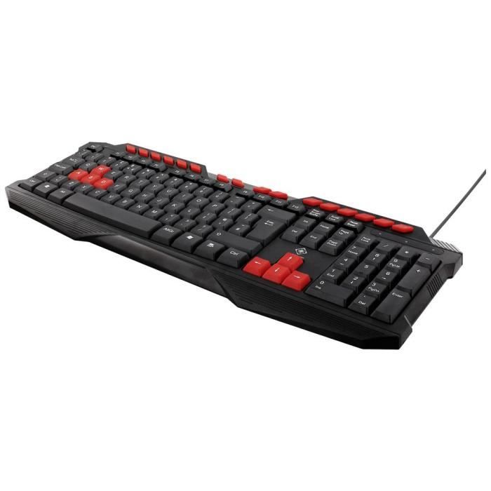 DELTACO GAMING DK110 filaire Clavier de gaming anglais britannique QWERTY