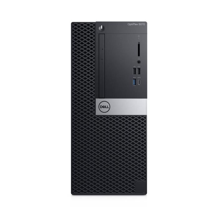 Achat PC Portable DELL OptiPlex 5070 9e génération Intel® Core ™ i5 16 Go DDR4-SDRAM 256 Go SSD Noir Mini Tower PC pas cher