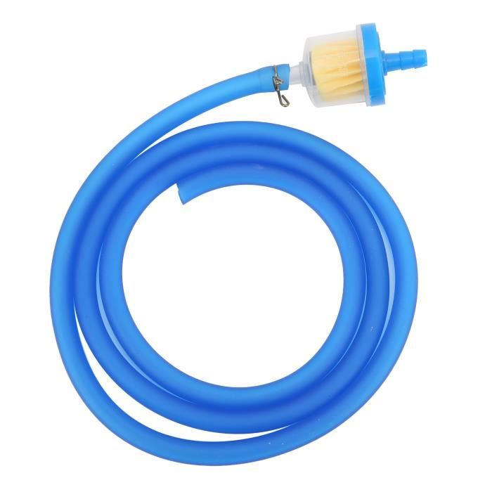 Lot De 4 Filtres à Essence Universels - Pour Débroussailleuse, Tondeuse, Taille-haie - Avec Tuyaux Caoutchouc Et Joints 3 Trous