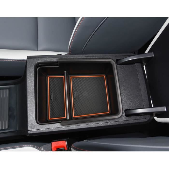 YJYWZH Accoudoir Console Centrale Avec Rangement Et USB Pour Suzuki Vitara 2015-2019 - Noir/Rouge