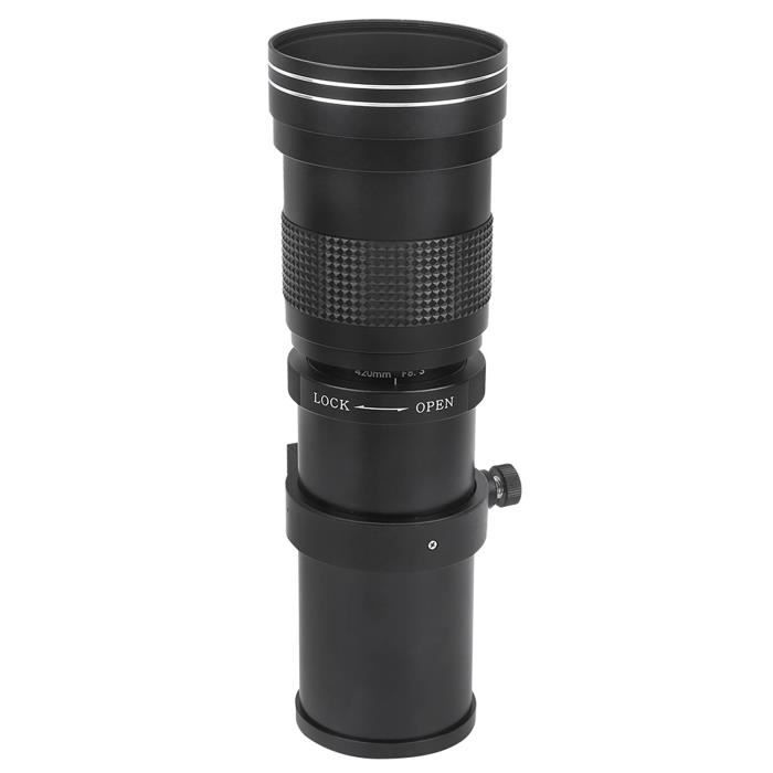 Téléobjectif à zoom manuel F8.3-16 420-800 mm pour appareil photo à monture AI, pour Nikon D850, D810, D800, D780, D750, D700, D610, D500, D300, D3100, D3200.D33000 Téléobjectif à zoom manuel F8.3-16 420-800 mm pour appareil photo à monture AI, pour Nikon D850, D810, D800, D780, D750, D700, D610, D500, D300, D3100, D3200.D33000
