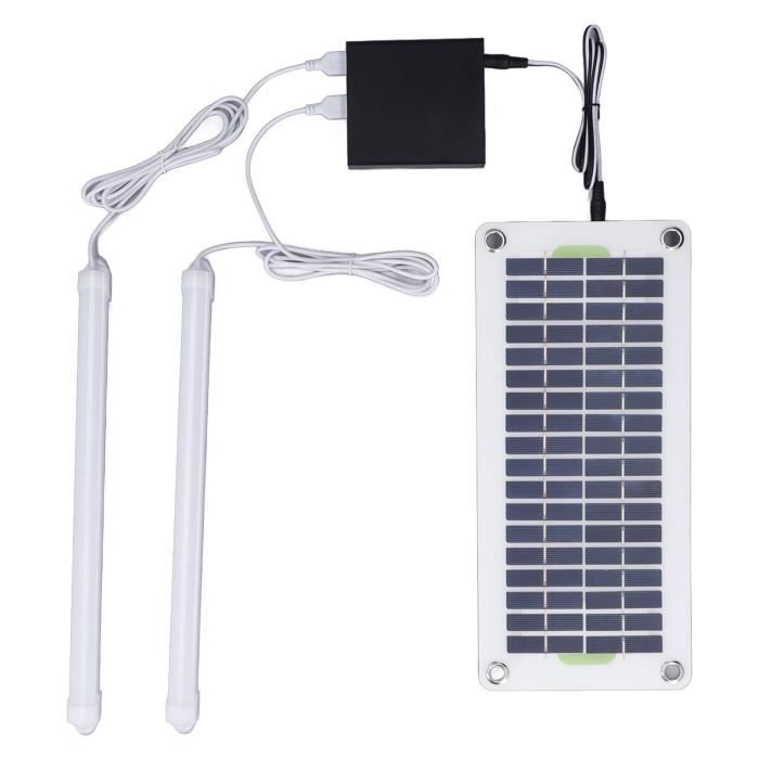 Lanterne Torche Solaire LED Camping - Rechargeable USB, Imperméable IPX6, Pliable