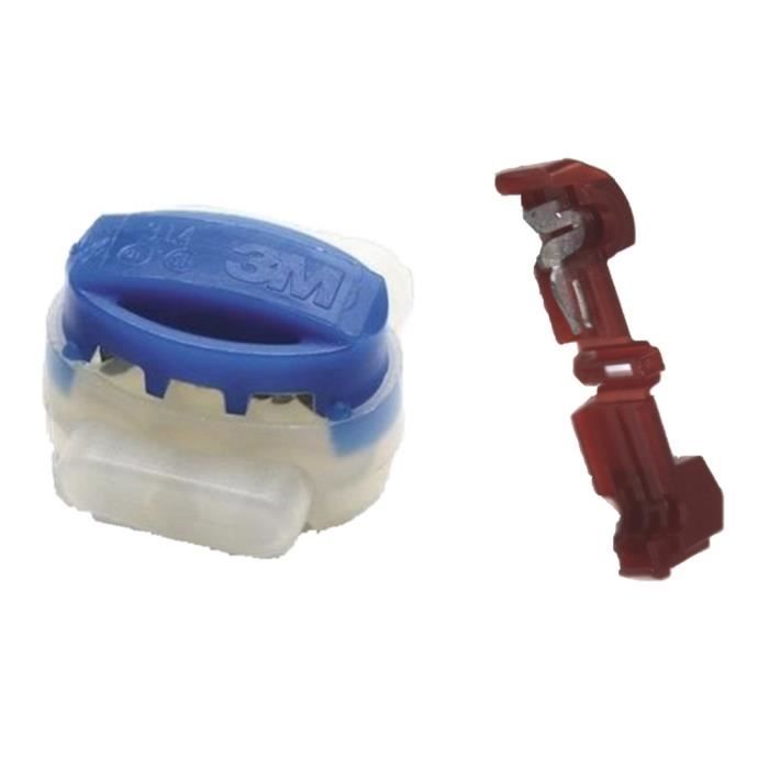 Lot De 10 Connecteurs Scotchlok 314 3M - Pour Réparer Le Câble De Tondeuse Robot Herkules, étanches