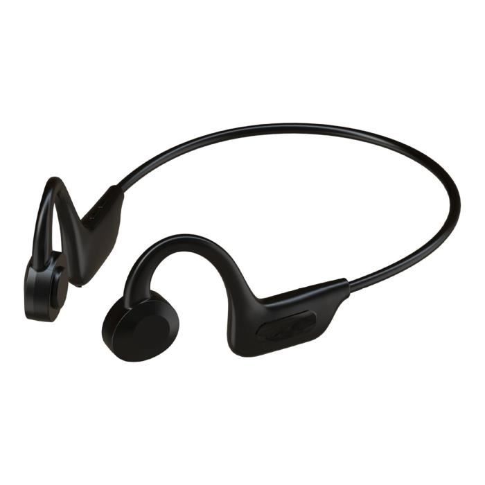 Casque sans fil étanche Double oreilles Conduction d'air Bluetooth 5.0  170mAh écouteur pour conduite natation cyclisme salle Noir - Cdiscount TV  Son Photo