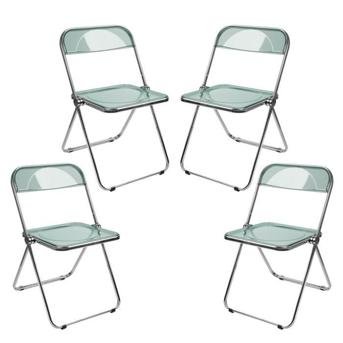 Chaise Pliante Transparente