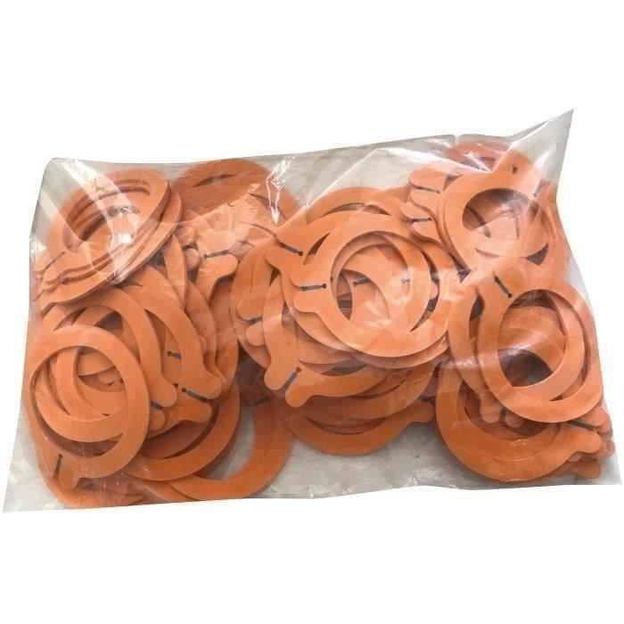 HUTCHINSON Lot de 100 Rondelles à bocaux idéales - 85 mm - 90 x 68 x 2,5 mm
