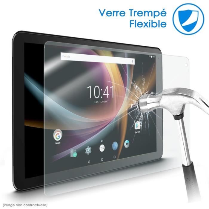 Pellicola Protettiva In Vetro Nano Flessibile 9H Per Logicom La Tab 107 HD (10 Pollici) – Antigraffio E Infrangibile