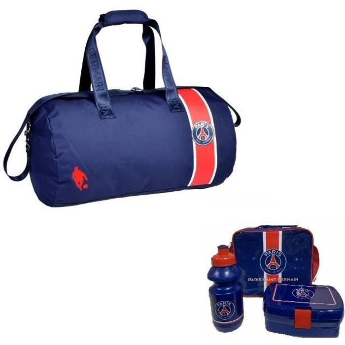 Pack PSG Boite sandwich + bouteille réutilisable