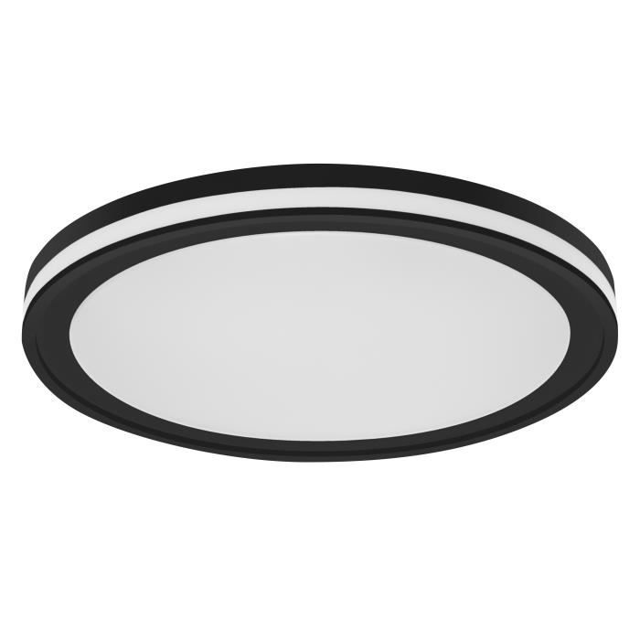 LEDVANCE ORBIS noir CIRCLE SMART+ WiFi luminaire 46cm plafonnier LED rond dimmable pour lintérieur 28W température de couleur LEDVANCE ORBIS noir CIRCLE SMART+ WiFi luminaire 46cm plafonnier LED rond dimmable pour lintérieur 28W température de couleur