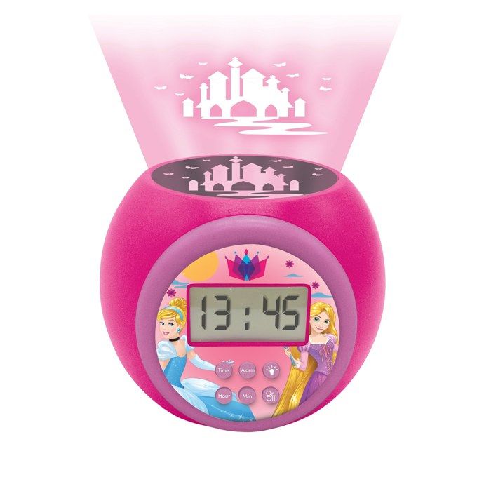 Réveil projecteur Disney Princesse
