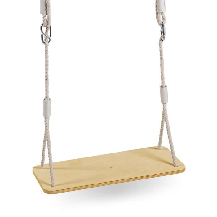 Balançoire Intérieure En Bois Pour Bébé Dès 1 An - Pour Cadre De Porte, Avec Ceinture De Sécurité, 100% Safe