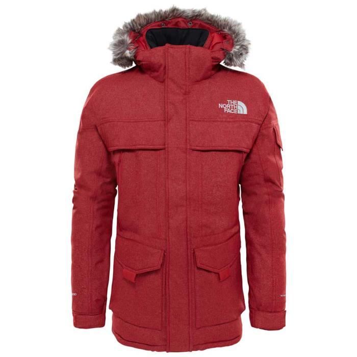 north face mcmurdo red