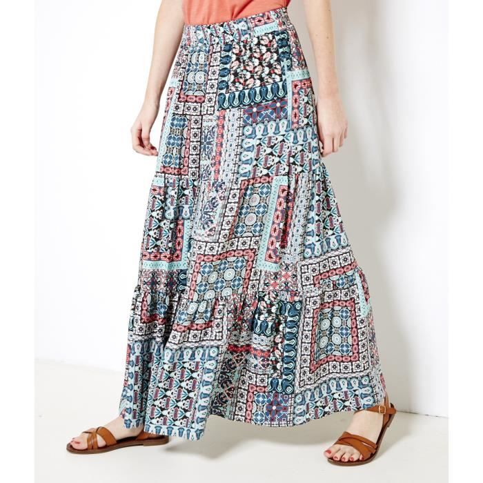 jupe leopard camaieu