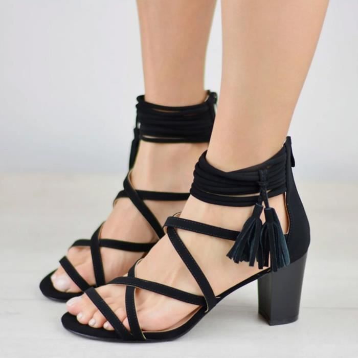 chaussures gros talons