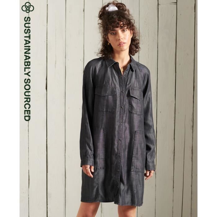 Robe chemise superdry top