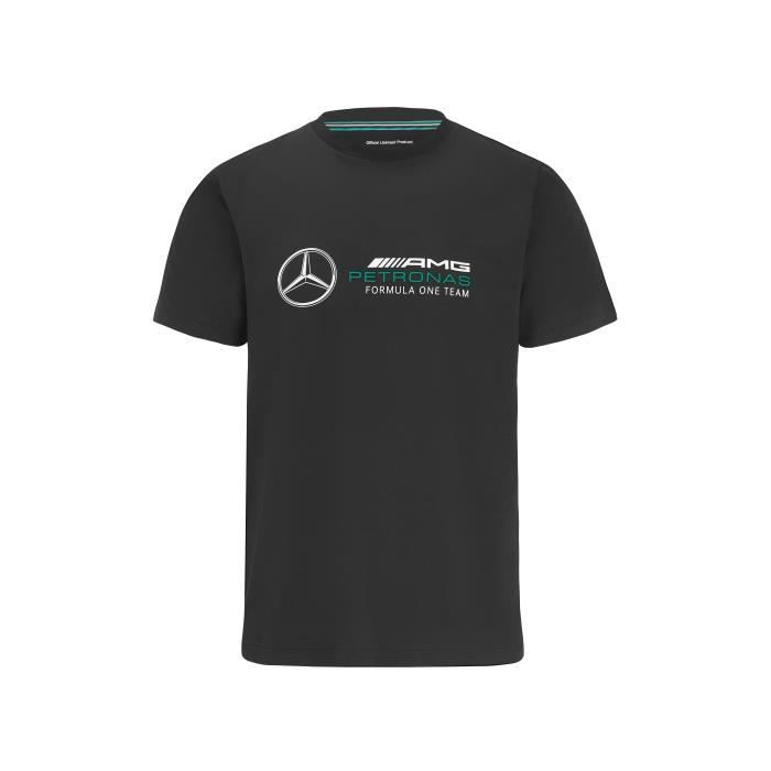 T-Shirt Mercedes AMG Petronas Motorsport Big Logo Team Officiel F1