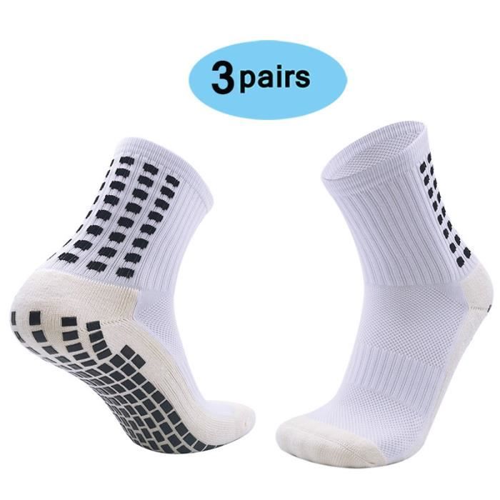 Chaussettes Football Antidérapantes - Respirantes - Sport Intensif - Multi-Sports