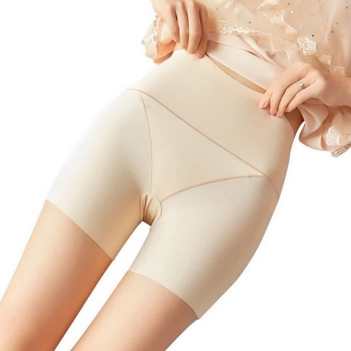 Culotte Femme, Sécurité Shorts Creux Taille Haute Élastique Anti Anti