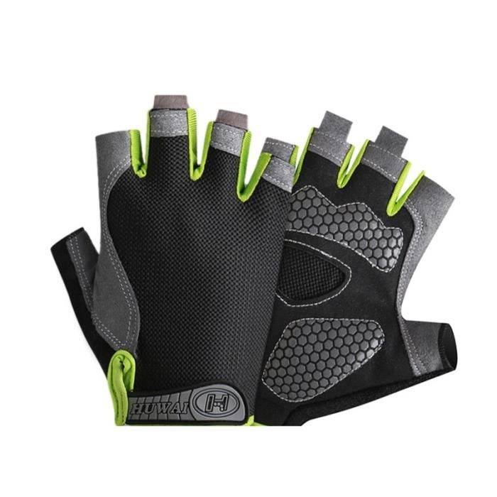 Gants de vélo de route - S109 Red - Microfibre - Résistants à l'usure