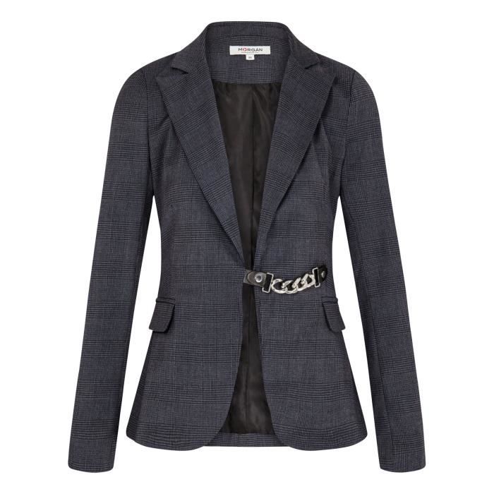Blazer Morgan bleu Bleu marine Cdiscount Pret a Porter