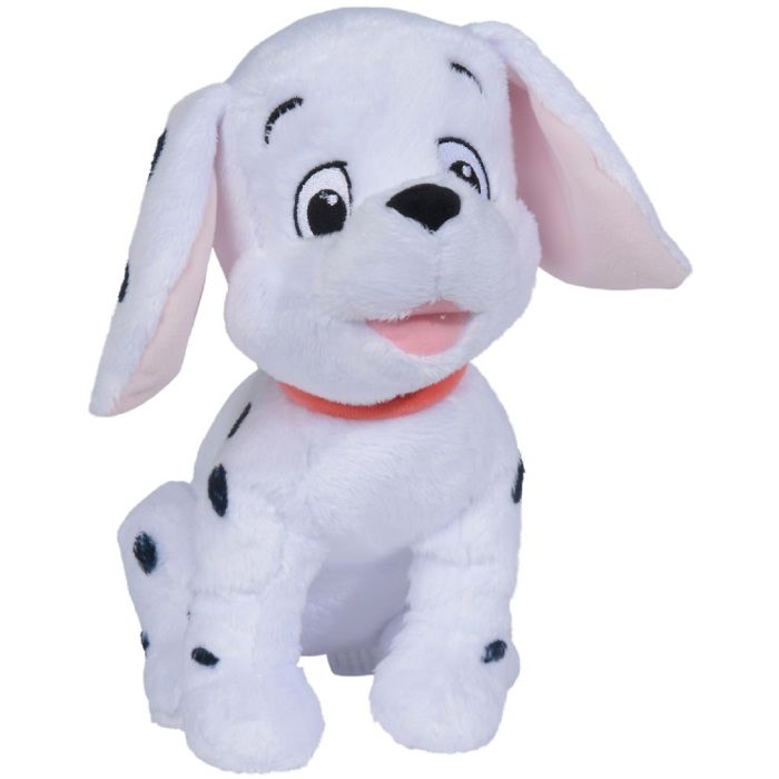 Peluche Disney Chien Blanc Et Noir Rolly 33 Cm Doudou Licence