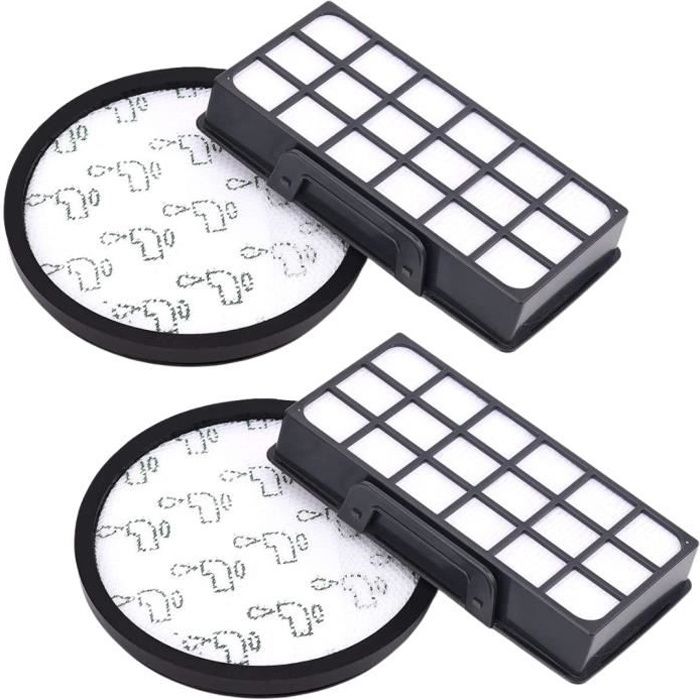 Allotech Kit 4 Filtres Cyclonic Rowenta