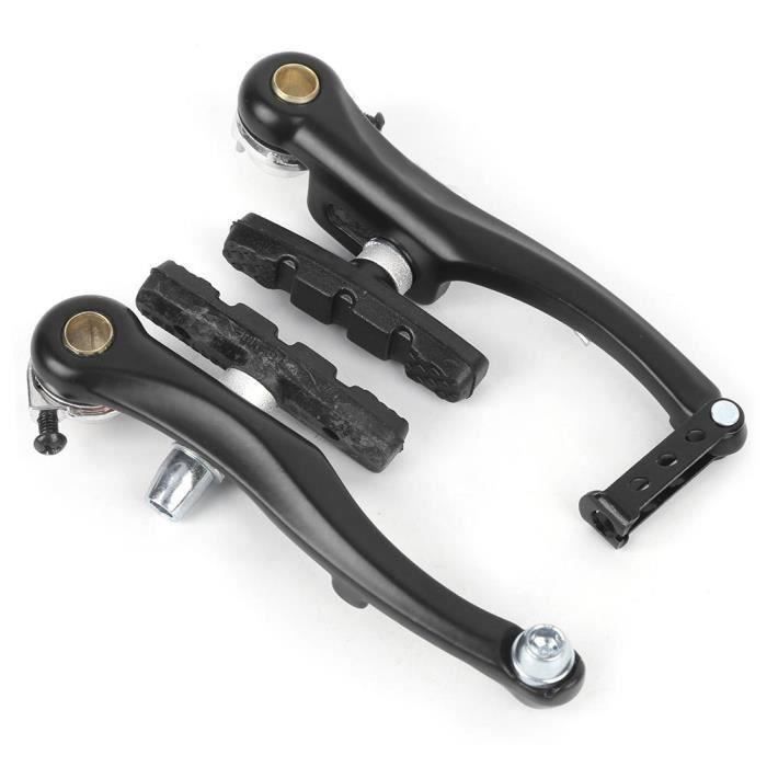 Kit De Freins V-Brake Pour Vélo - Câbles Avant & Arrière + Leviers - Compatible VTT, Course, BMX