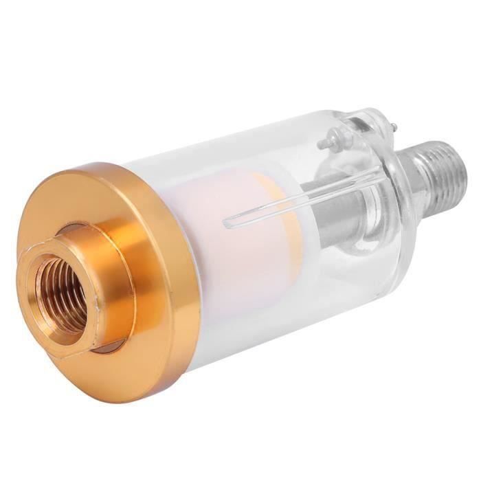 Filtre Séparateur Huile-eau Pour Pistolet Peinture - 1/4" NPT, Boîtier Transparent, Pour Compresseur Air