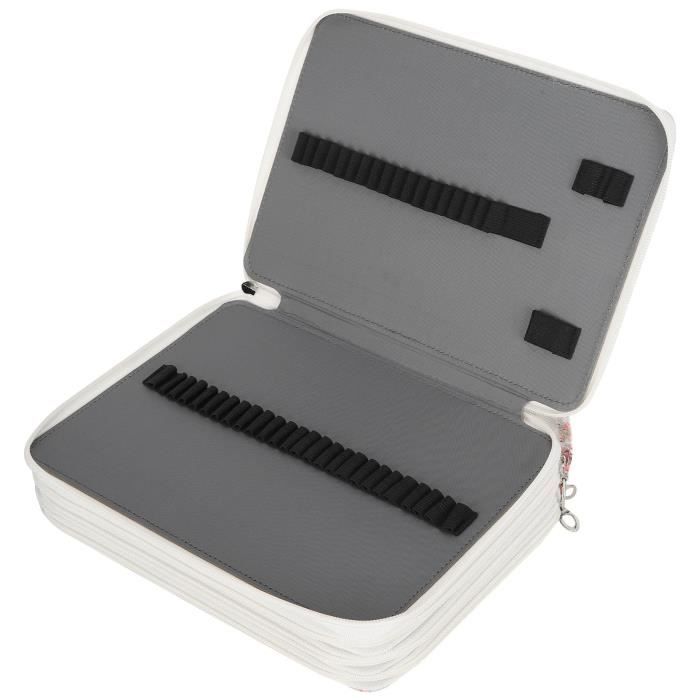 Trousse à Crayons 200 Emplacements - Organisation Pour Crayons De Couleur, Stylos & Matériel D'Artiste, Portable - 2