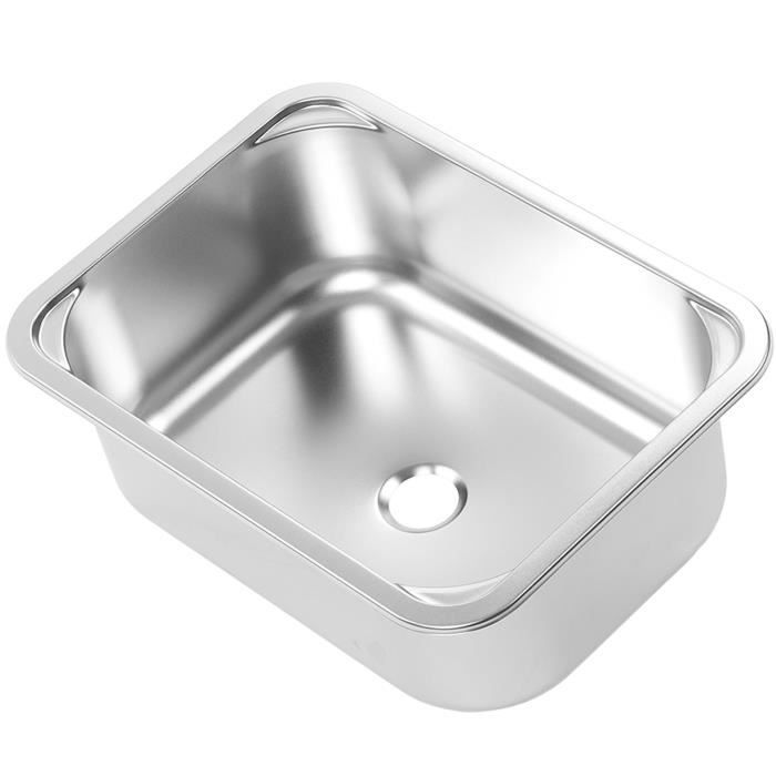Lavabo De Camping Portable En Acier Inoxydable 6L – Évier De Table Pliable Pour Picnic