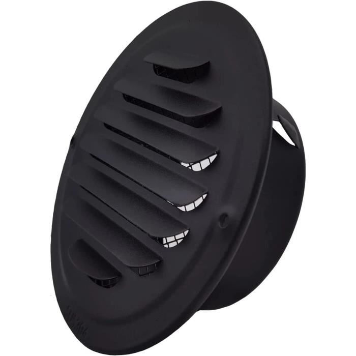 Grille D'aération Chaude Rotative 75 Mm - Pour Chauffage Diesel Stationnement Et Climatiseurs, Façade Amovible