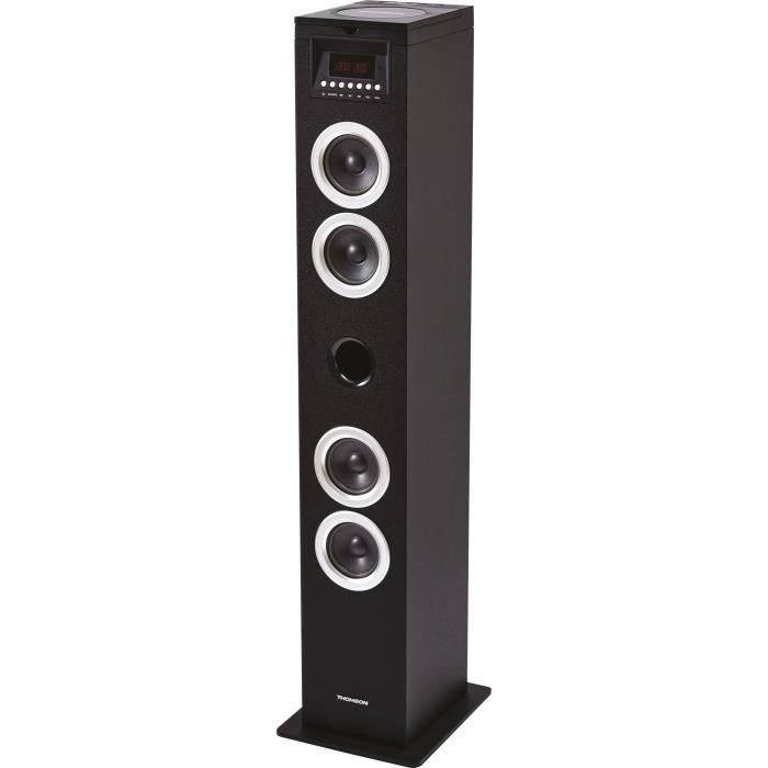 Tour haut-parleurs multimédia THOMSON DS120CD Lecteur CD 60W Bluetooth USB