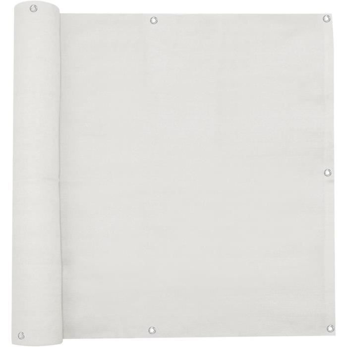 Voile D'Ombrage Rectangulaire 2.4 X 3.8 M Respirant Brise Vue Toile