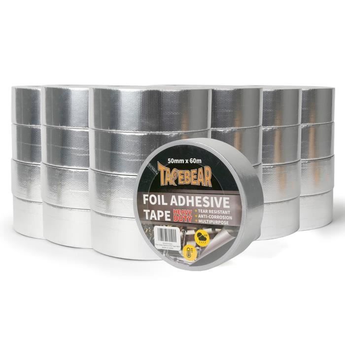 Ruban adhésif en aluminium résistant aux hautes températures – idéal
