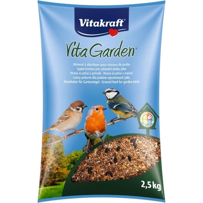 VITAKRAFT Graines mélange oiseaux nature sac 2.5kg - Cdiscount Animalerie