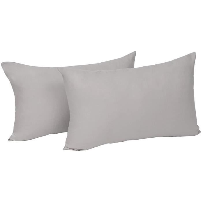 Taie D'oreiller Bébé 40x60 Cm P'tit Basile | 100% Coton Bio Certifié, Sans Substances Nocives | Pour Lit Bébé, Berceau, Cododo