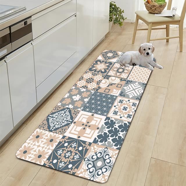 Tapis Cuisine 50X80Cm+50X160Cm Le Coq Tapis Vinyle Cuisine Devant Evier