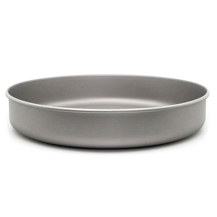 Drfeify mini pot de fusion Poêle à frire omelette ronde en métal
