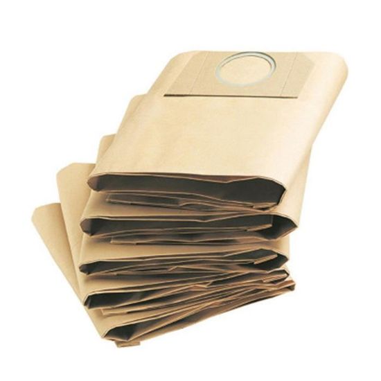 Lot de 5 sacs droits aspirateur en papier haute performance pour Karcher WD3  - CHICHENG - Cdiscount Electroménager