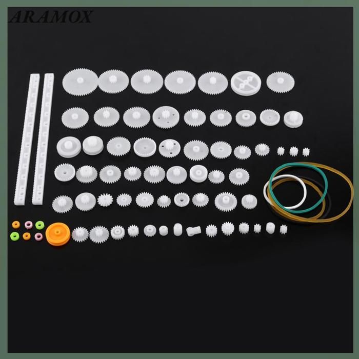 Kit D'Engrenages En Plastique 78 Pièces - Engrenages, Poulies