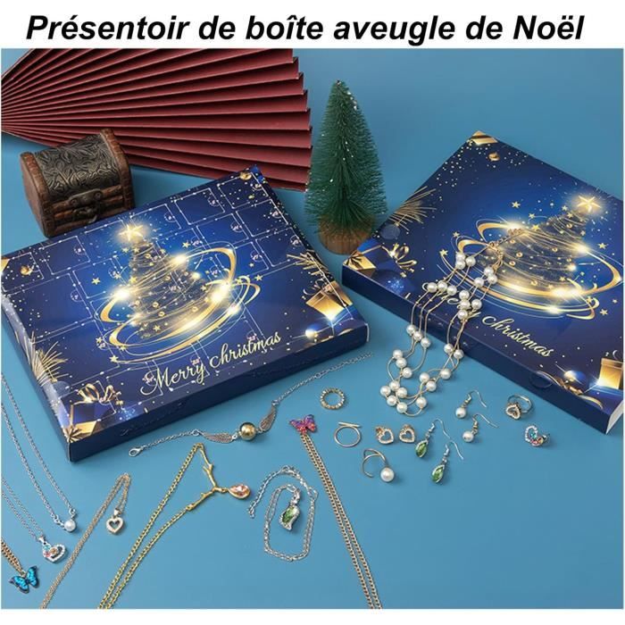 Calendrier De L Avent Calendrier De L'Avent Bleu - 24 Bijoux - Femme - Calendriers De L'avent Calendrier Secret Jewels