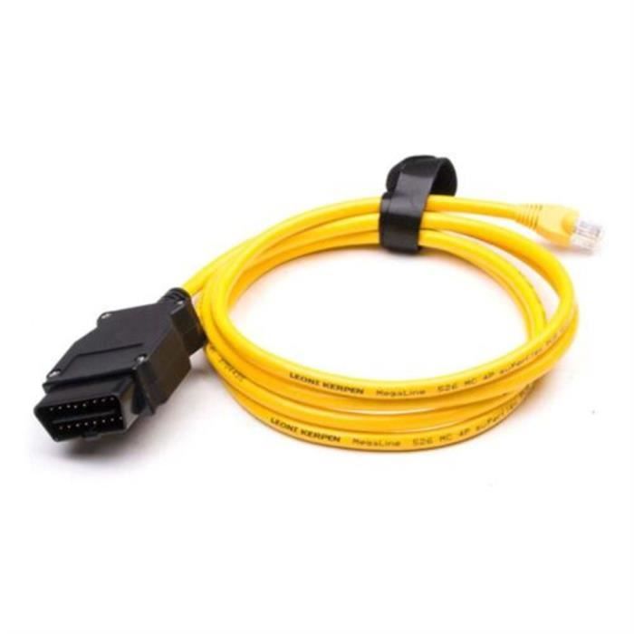 2M POUR BMW Ethernet à OBD Enet Câble E SYS IcoM Codage F-G Series