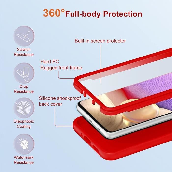 Coque intégrale 360 pour Samsung Galaxy A33 5G