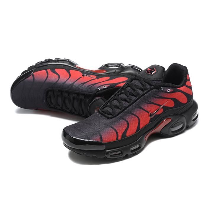 Nike rouge best sale et noir homme