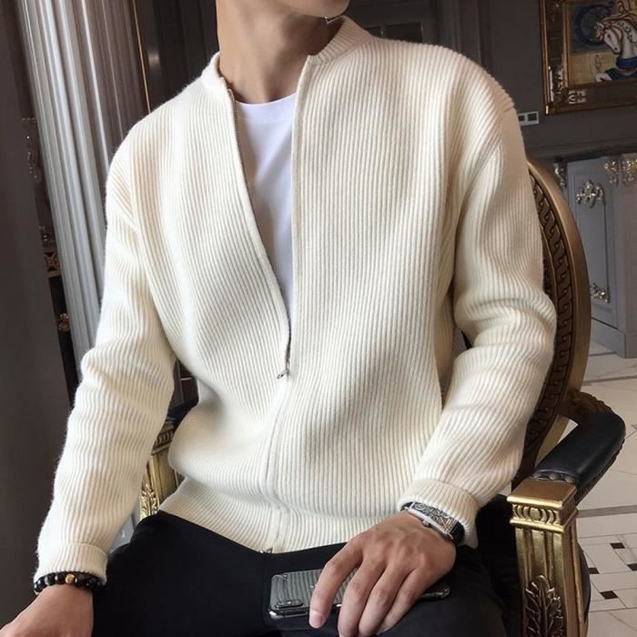Pull Over Fermeture clair pour Homme Mode Cor enne D contract